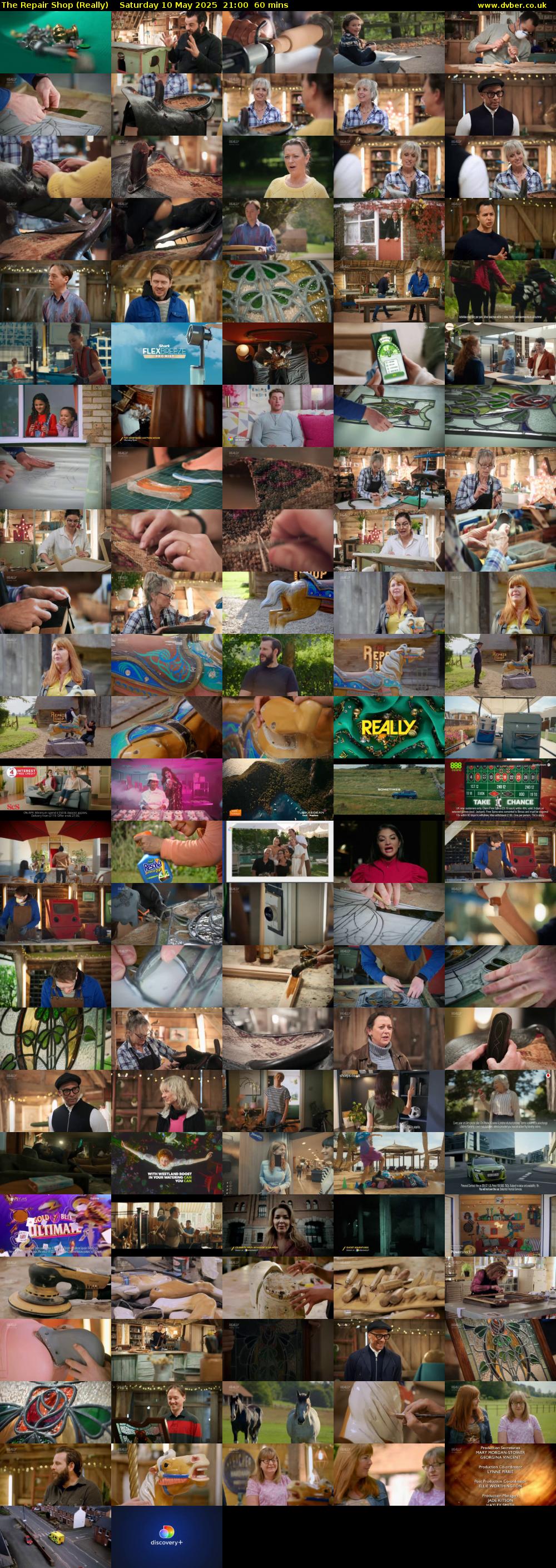 The Repair Shop (Really) Saturday 10 May 2025 21:00 - 22:00