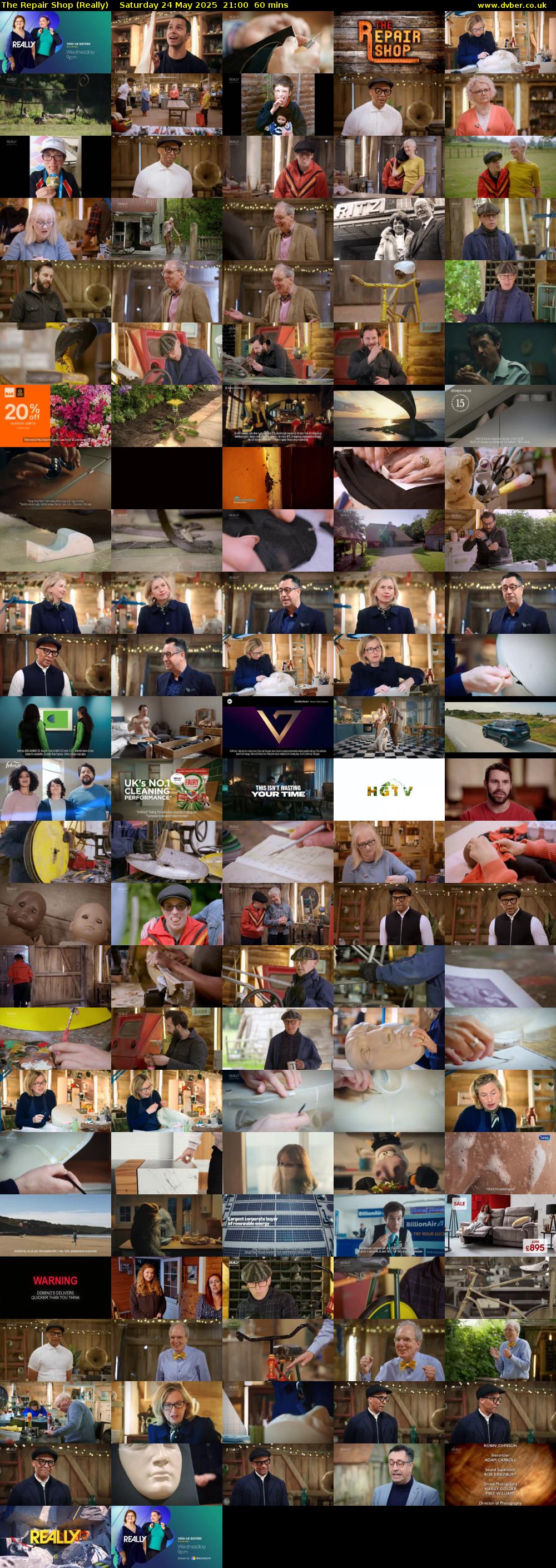 The Repair Shop (Really) Saturday 24 May 2025 21:00 - 22:00