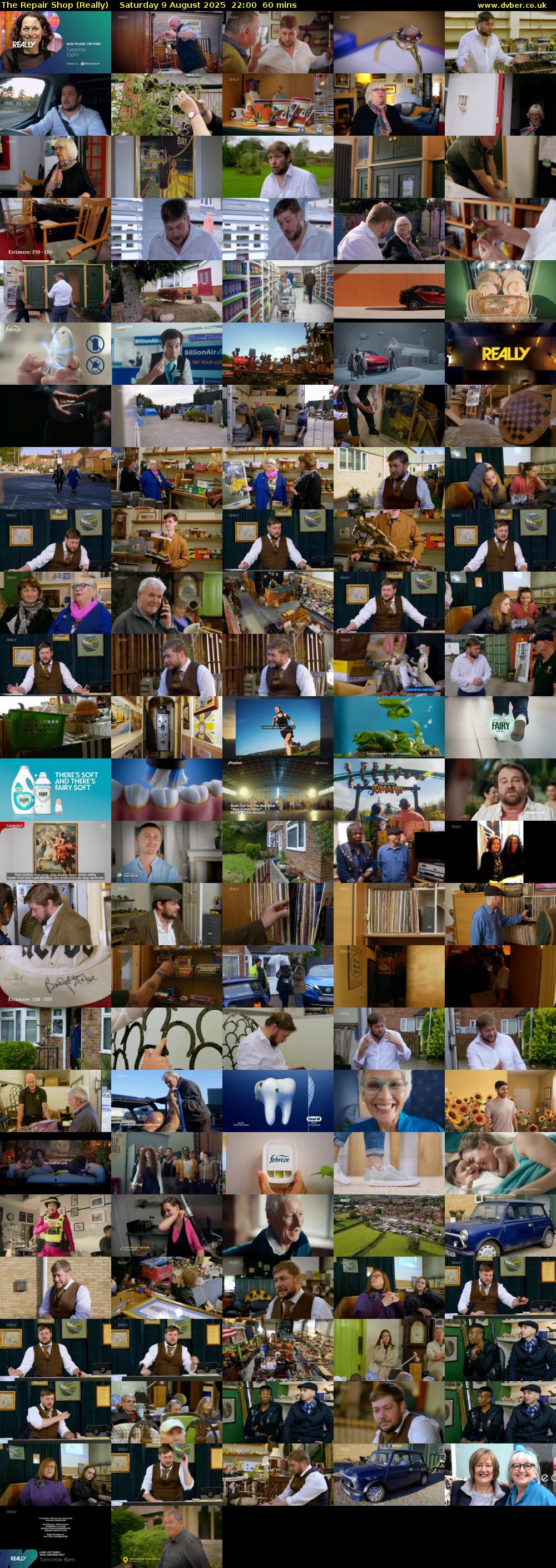 The Repair Shop (Really) Saturday 9 August 2025 22:00 - 23:00