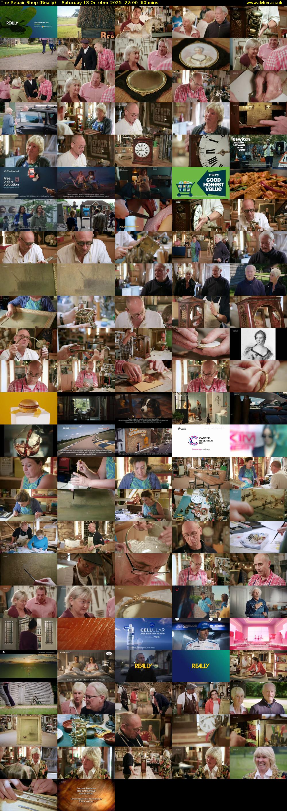 The Repair Shop (Really) Saturday 18 October 2025 22:00 - 23:00