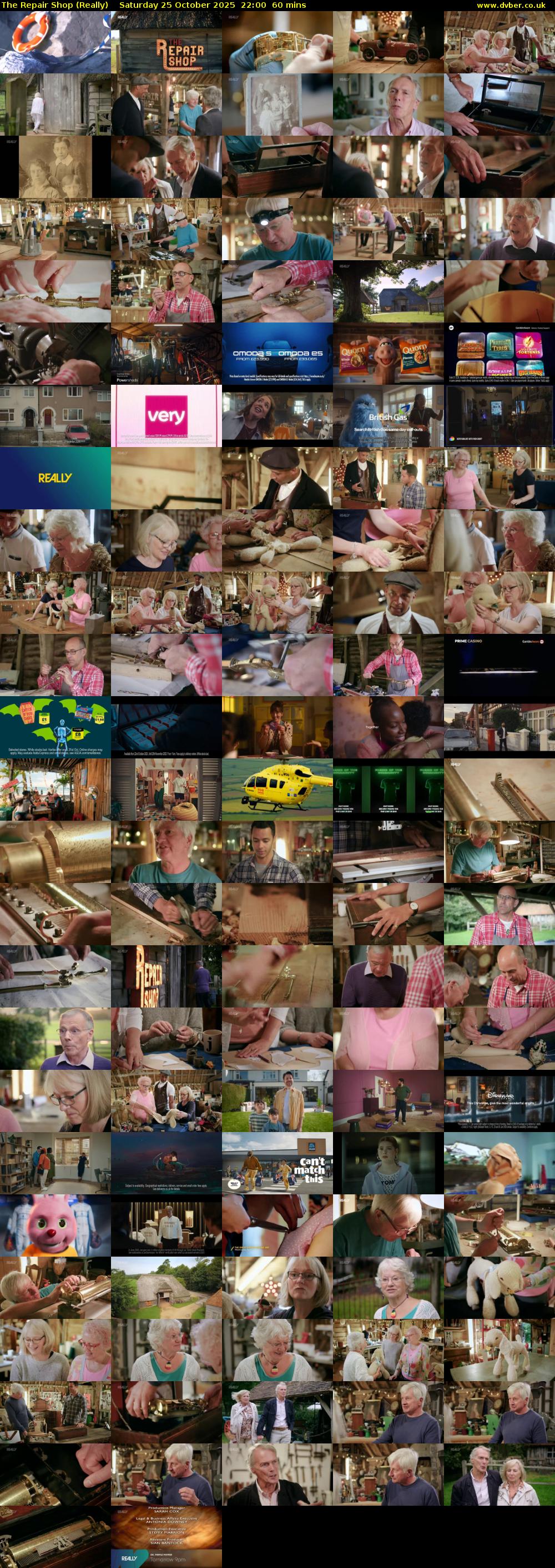 The Repair Shop (Really) Saturday 25 October 2025 22:00 - 23:00