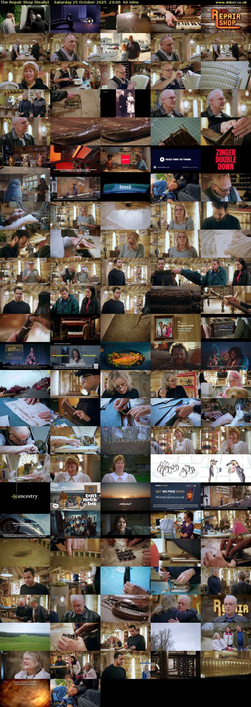 The Repair Shop (Really) Saturday 25 October 2025 23:00 - 00:00