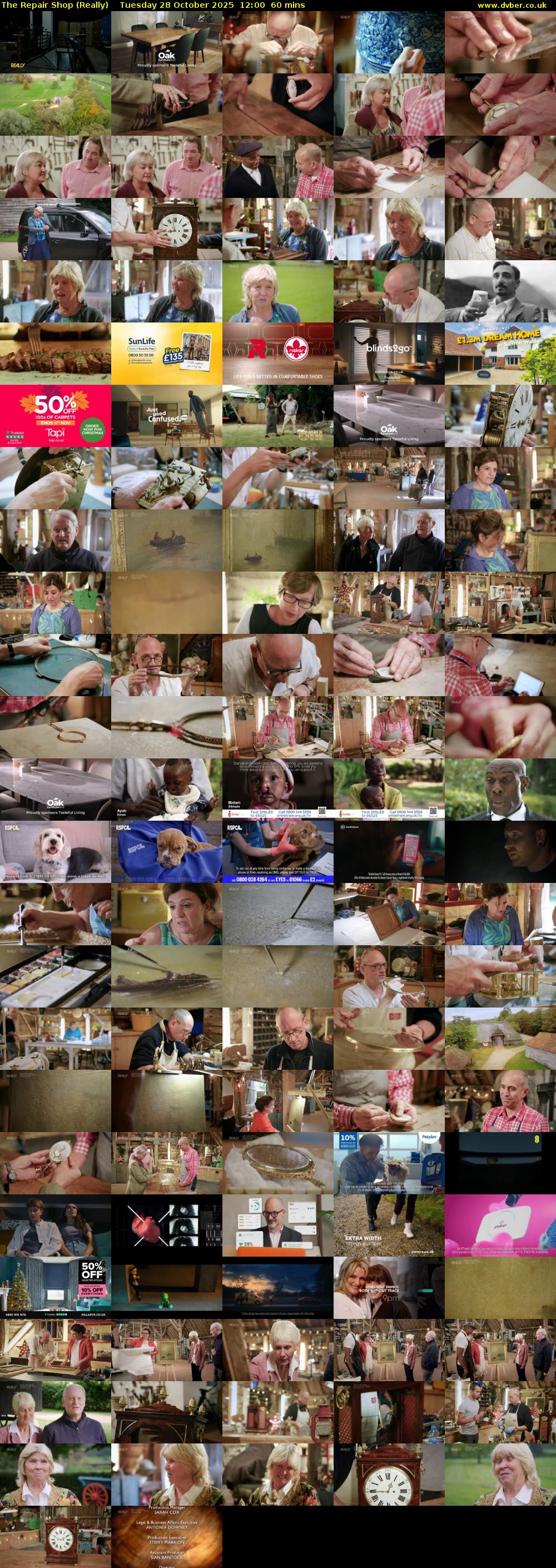 The Repair Shop (Really) Tuesday 28 October 2025 12:00 - 13:00