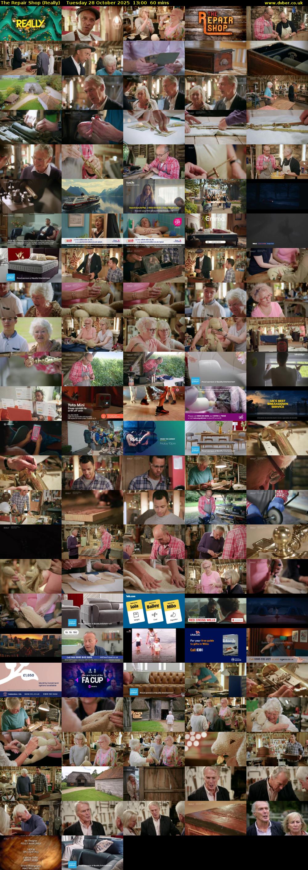 The Repair Shop (Really) Tuesday 28 October 2025 13:00 - 14:00