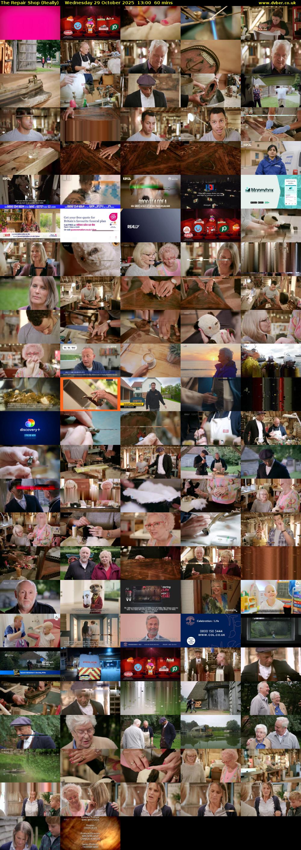 The Repair Shop (Really) Wednesday 29 October 2025 13:00 - 14:00