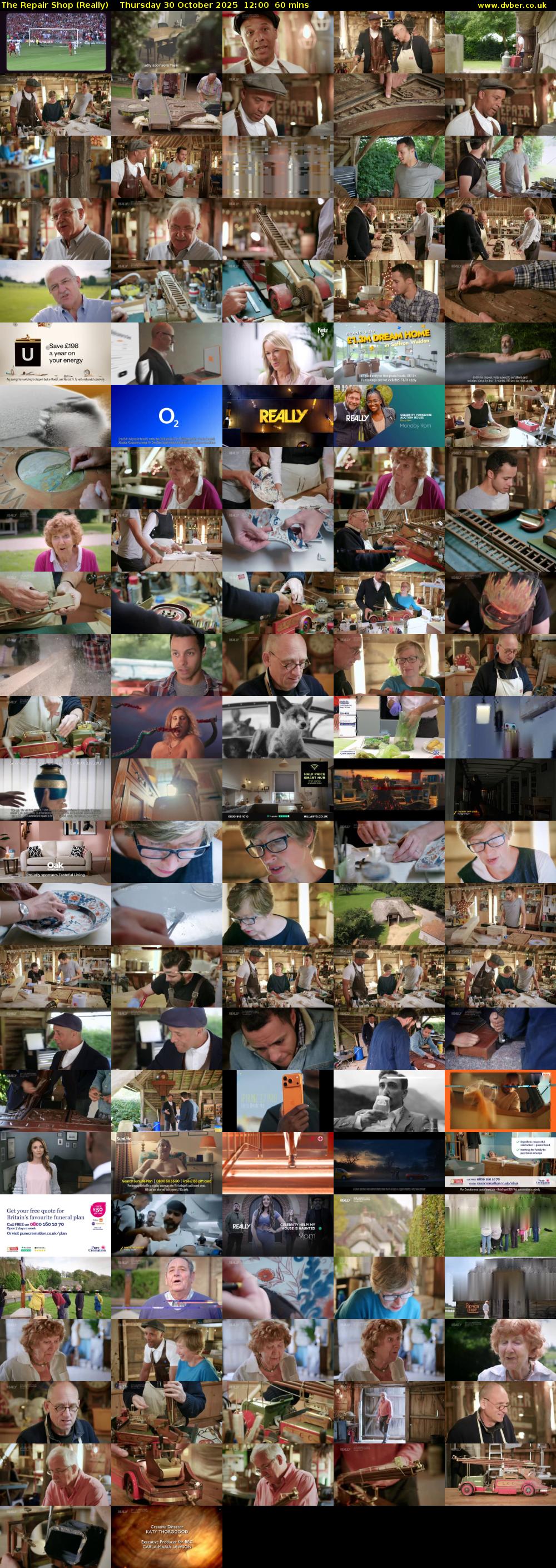 The Repair Shop (Really) Thursday 30 October 2025 12:00 - 13:00