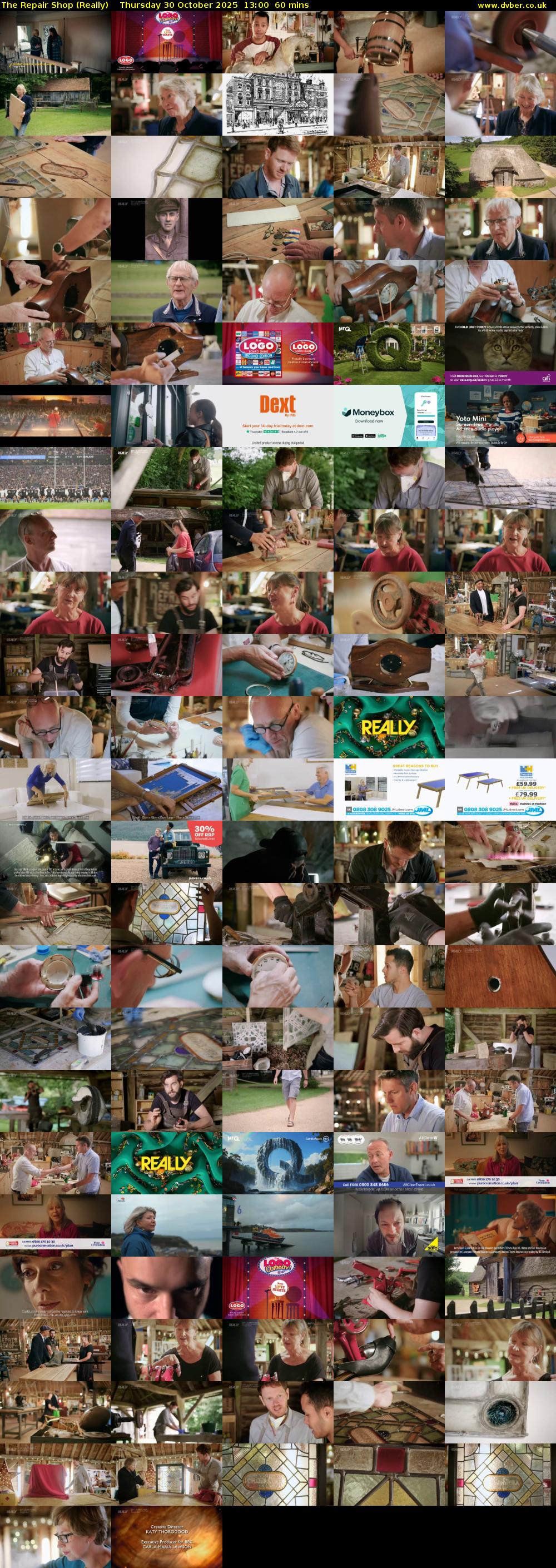 The Repair Shop (Really) Thursday 30 October 2025 13:00 - 14:00