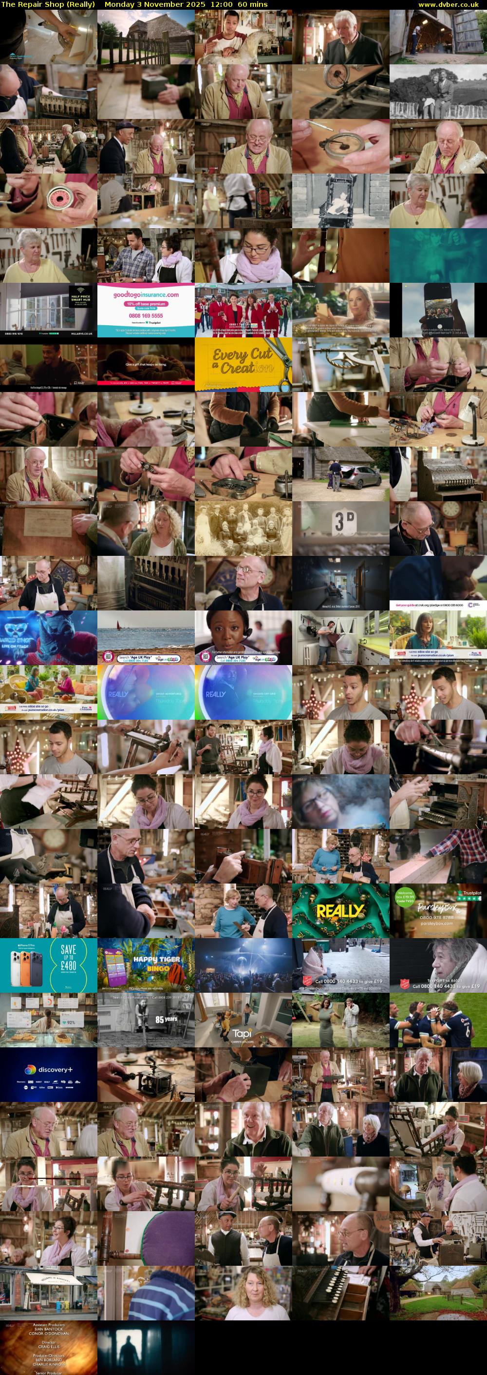 The Repair Shop (Really) Monday 3 November 2025 12:00 - 13:00