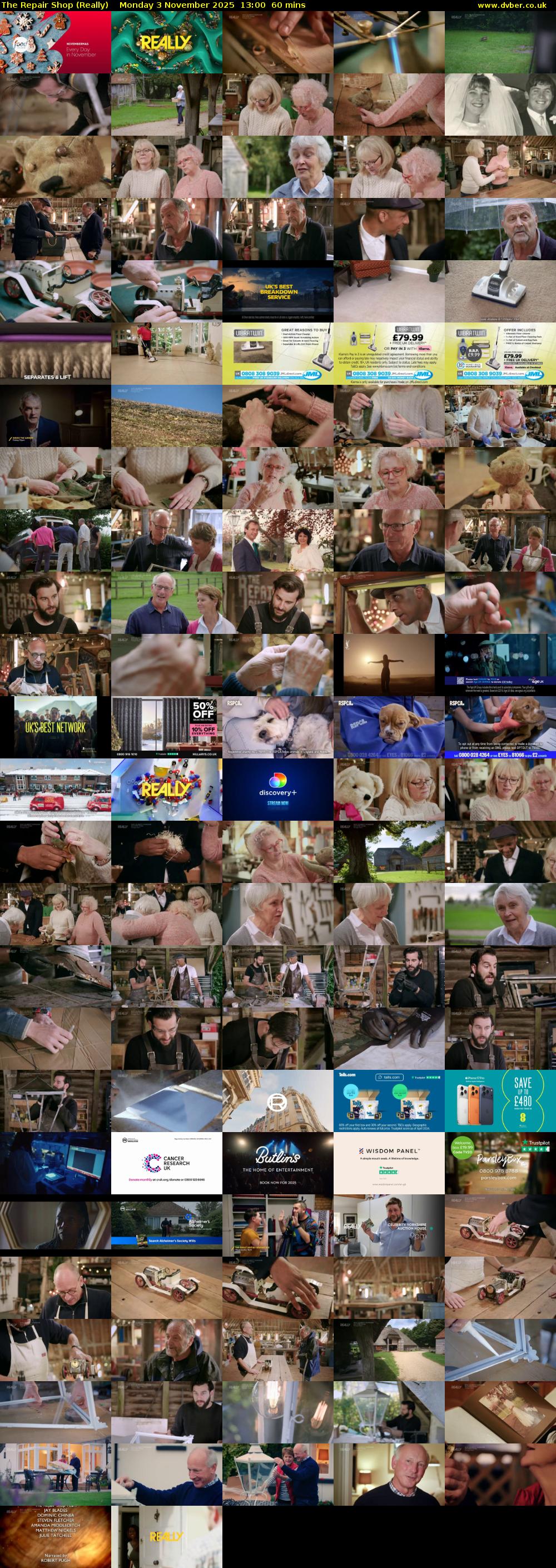 The Repair Shop (Really) Monday 3 November 2025 13:00 - 14:00