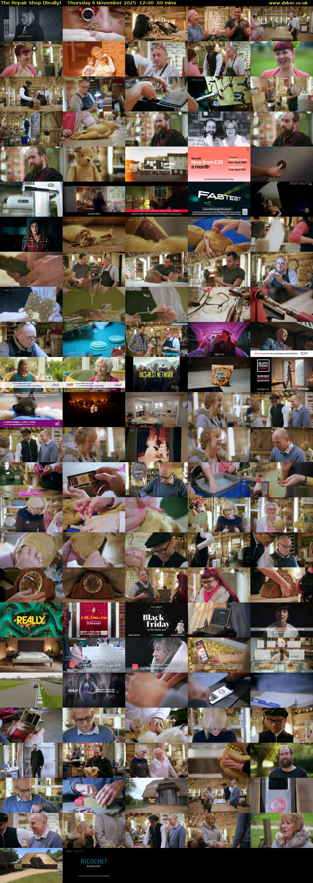 The Repair Shop (Really) Thursday 6 November 2025 12:00 - 13:00