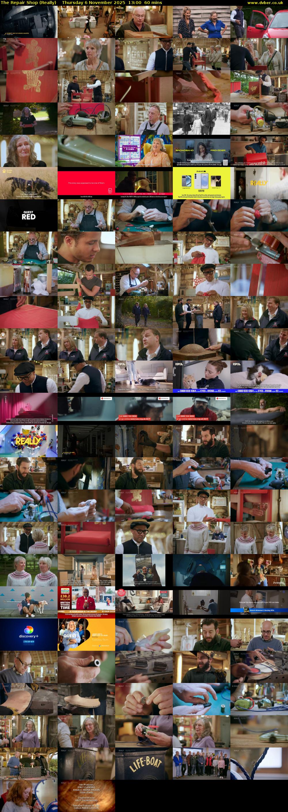 The Repair Shop (Really) Thursday 6 November 2025 13:00 - 14:00