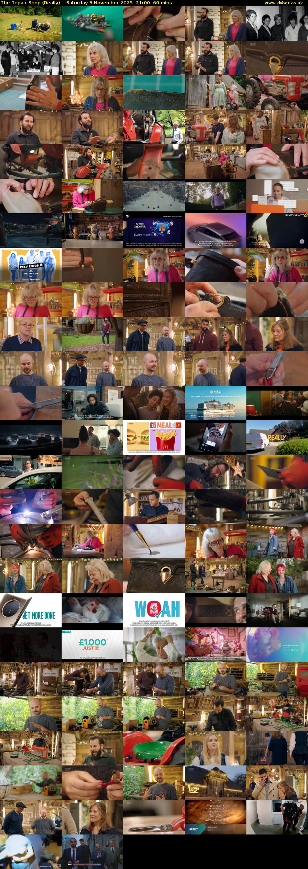 The Repair Shop (Really) Saturday 8 November 2025 21:00 - 22:00