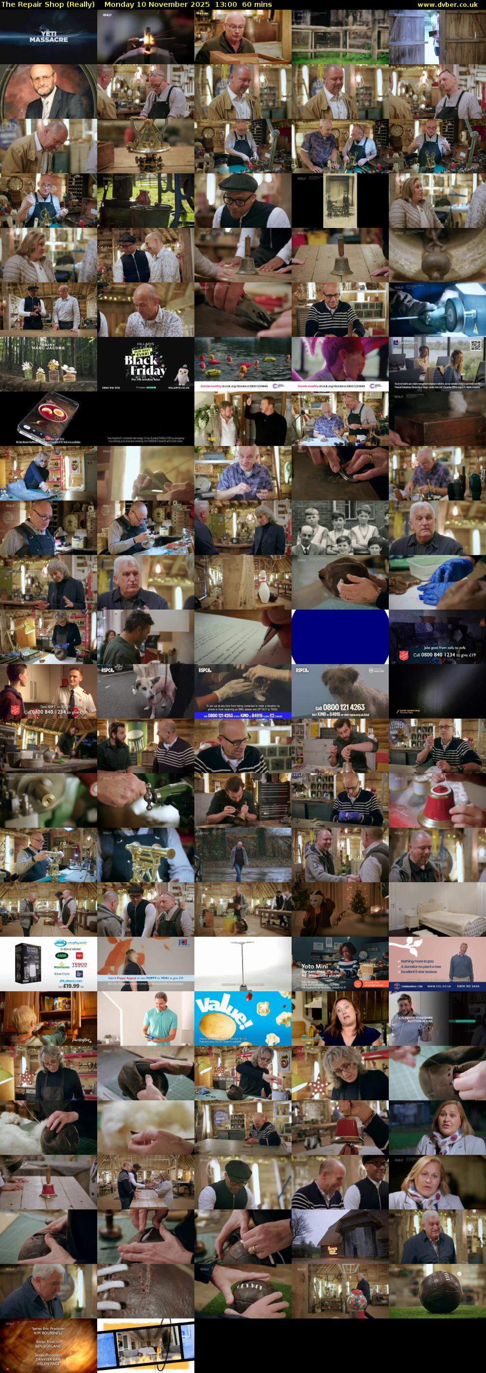 The Repair Shop (Really) Monday 10 November 2025 13:00 - 14:00