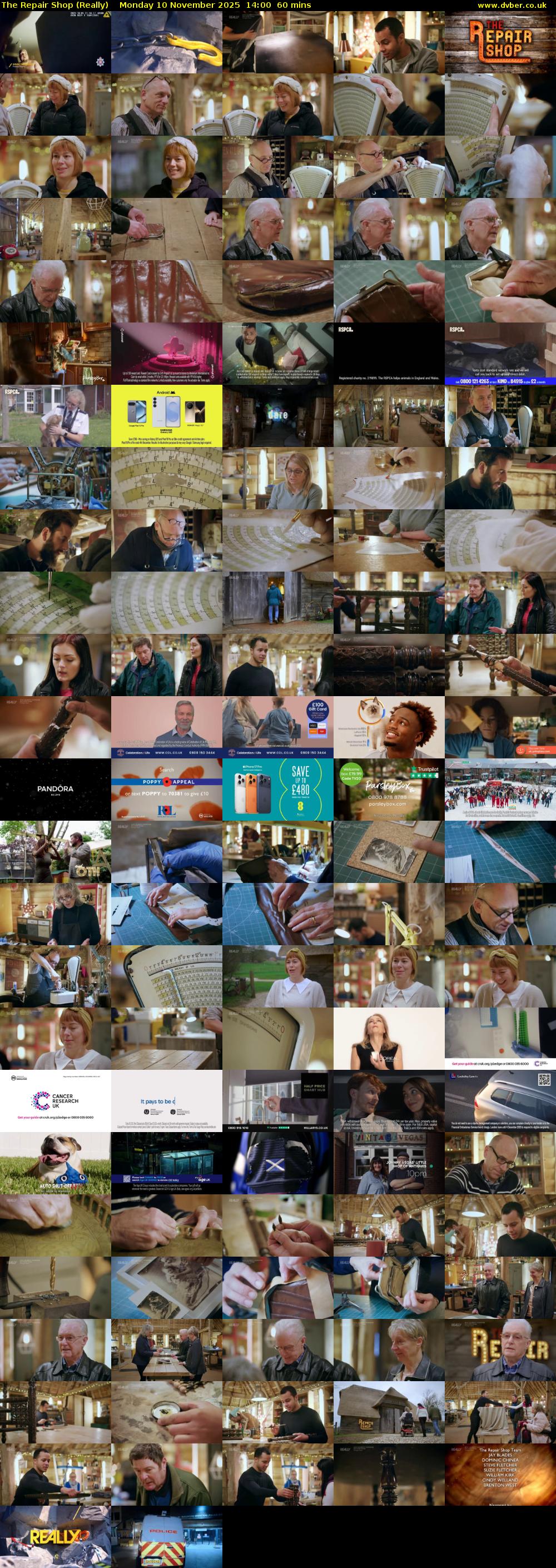 The Repair Shop (Really) Monday 10 November 2025 14:00 - 15:00