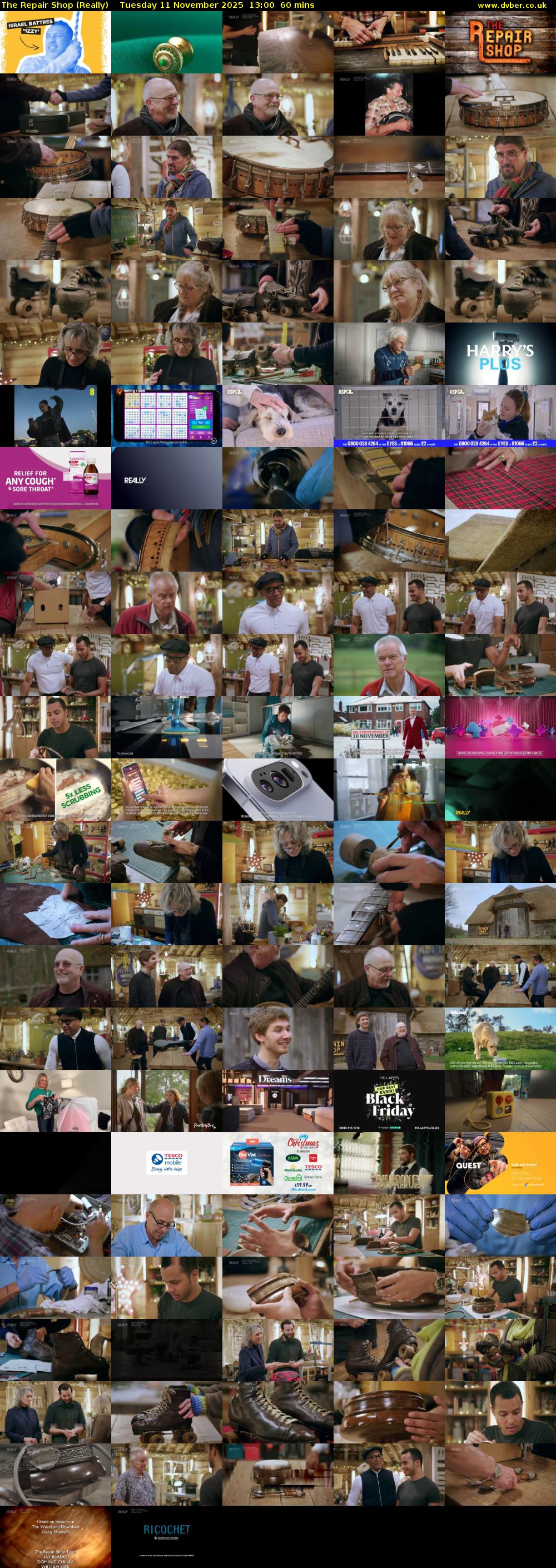 The Repair Shop (Really) Tuesday 11 November 2025 13:00 - 14:00
