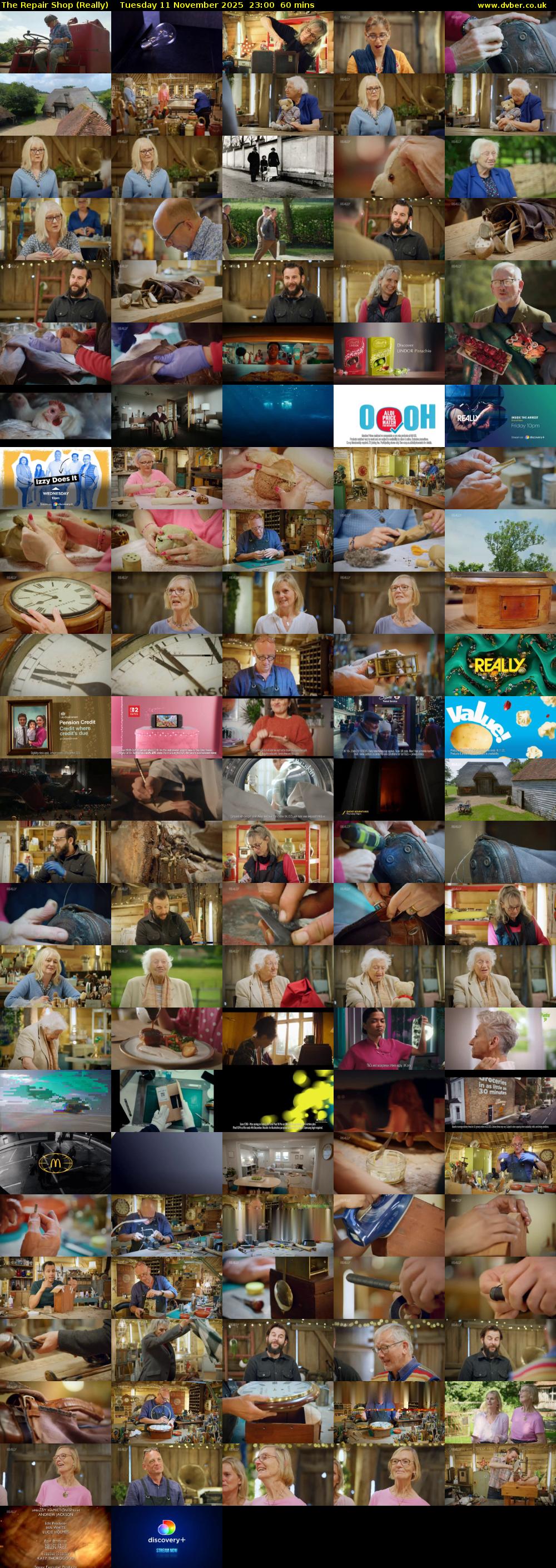 The Repair Shop (Really) Tuesday 11 November 2025 23:00 - 00:00