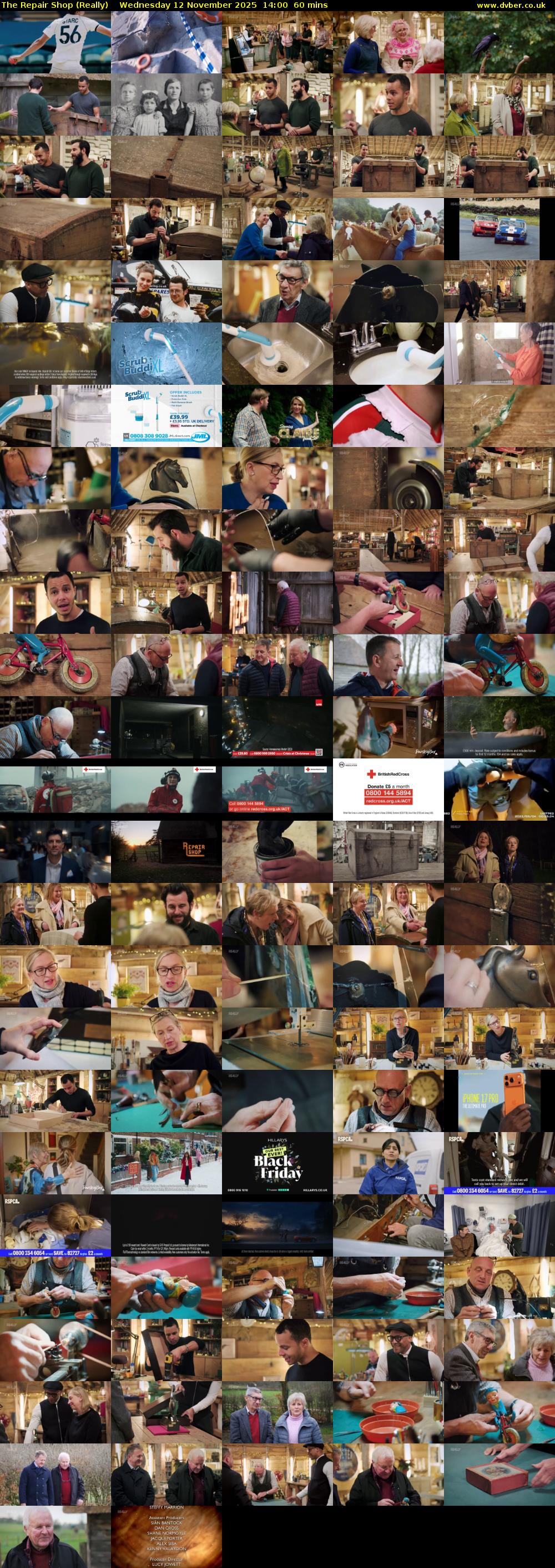 The Repair Shop (Really) Wednesday 12 November 2025 14:00 - 15:00