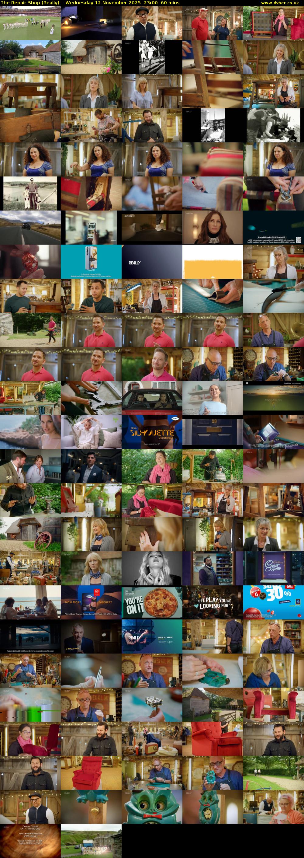 The Repair Shop (Really) Wednesday 12 November 2025 23:00 - 00:00