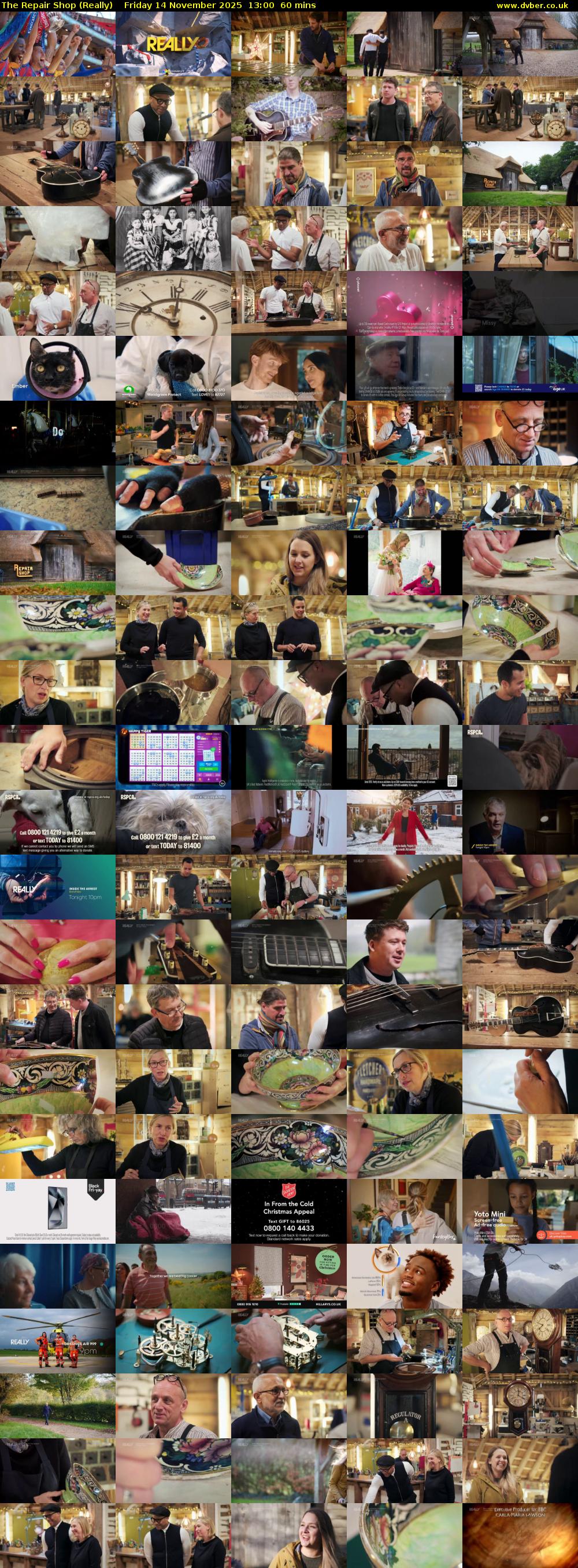 The Repair Shop (Really) Friday 14 November 2025 13:00 - 14:00