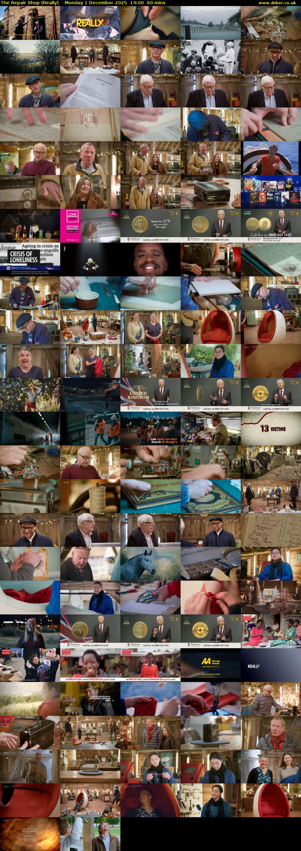 The Repair Shop (Really) Monday 1 December 2025 14:00 - 15:00