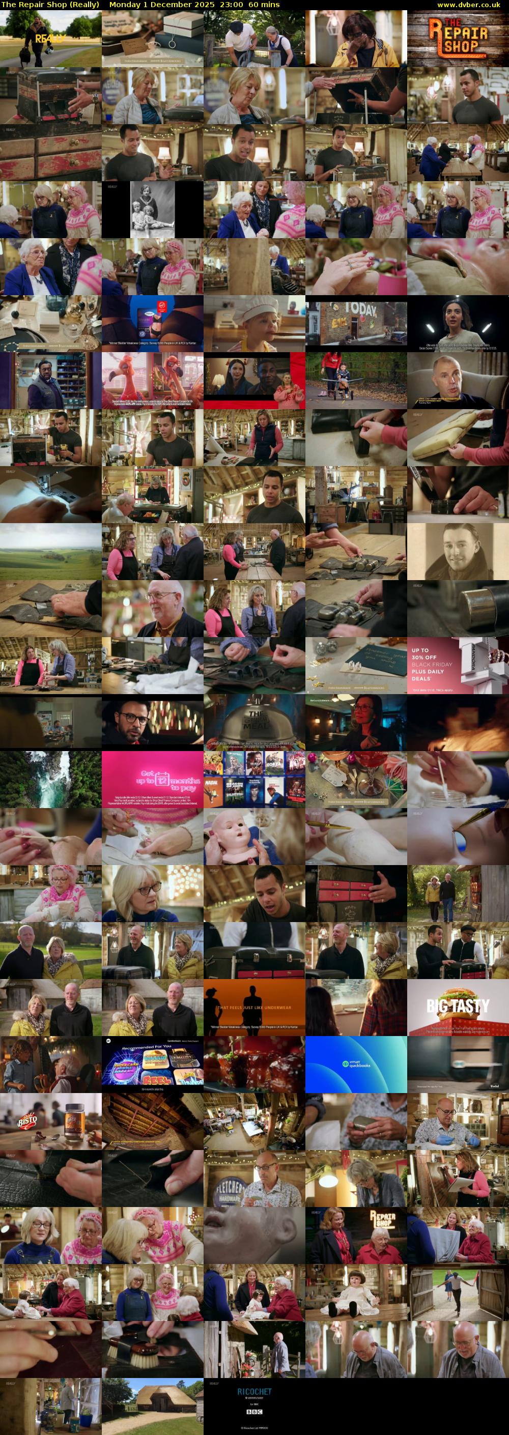 The Repair Shop (Really) Monday 1 December 2025 23:00 - 00:00