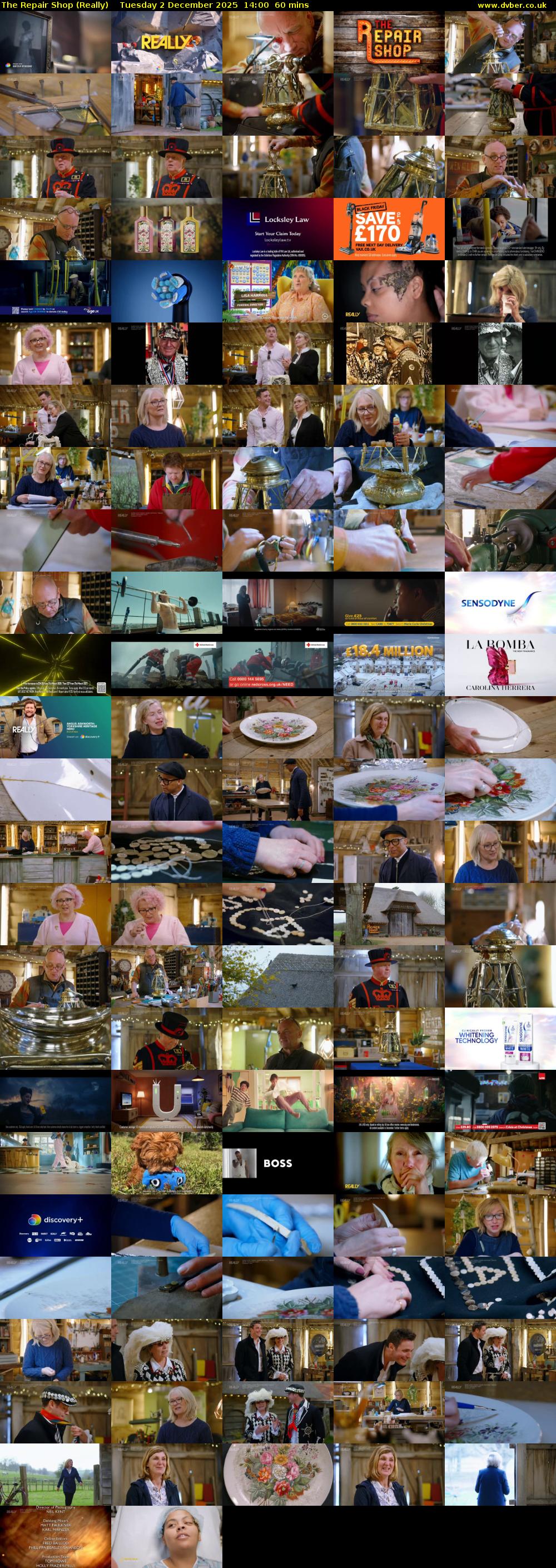 The Repair Shop (Really) Tuesday 2 December 2025 14:00 - 15:00