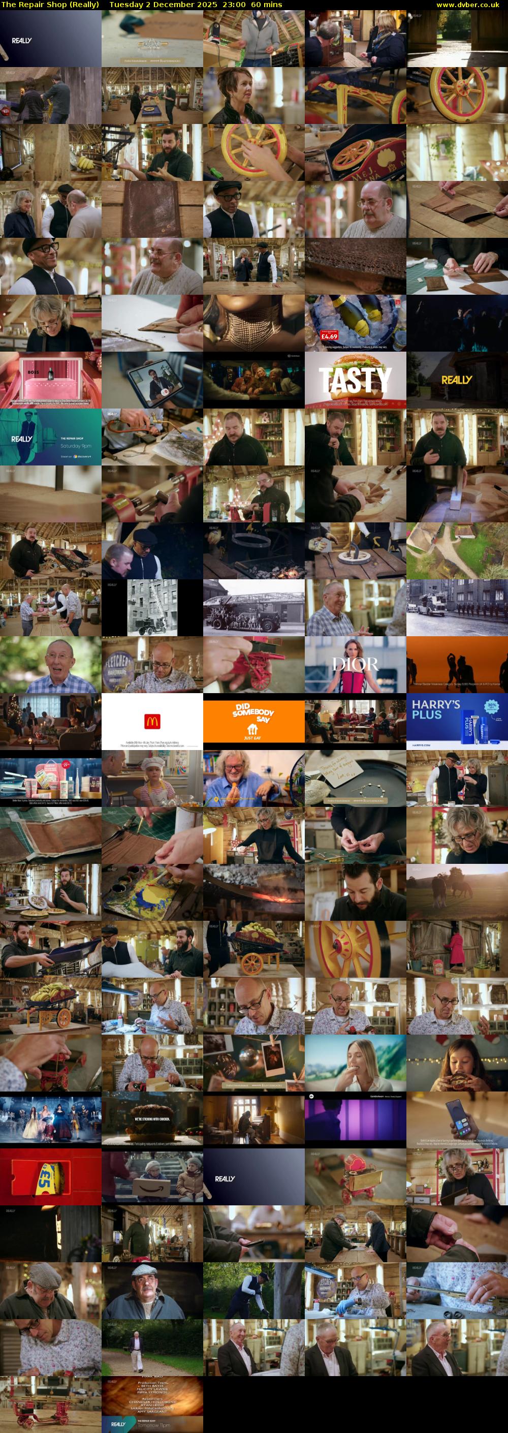 The Repair Shop (Really) Tuesday 2 December 2025 23:00 - 00:00