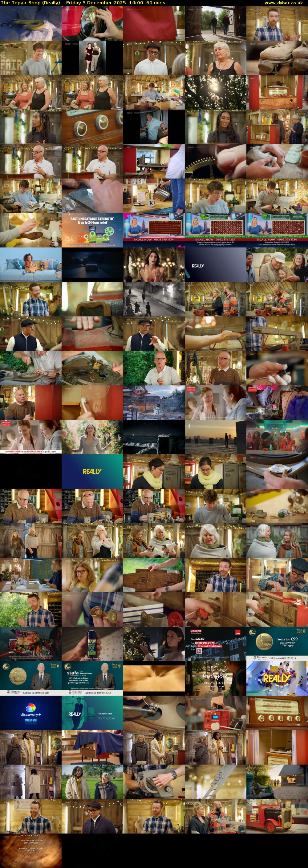The Repair Shop (Really) Friday 5 December 2025 14:00 - 15:00