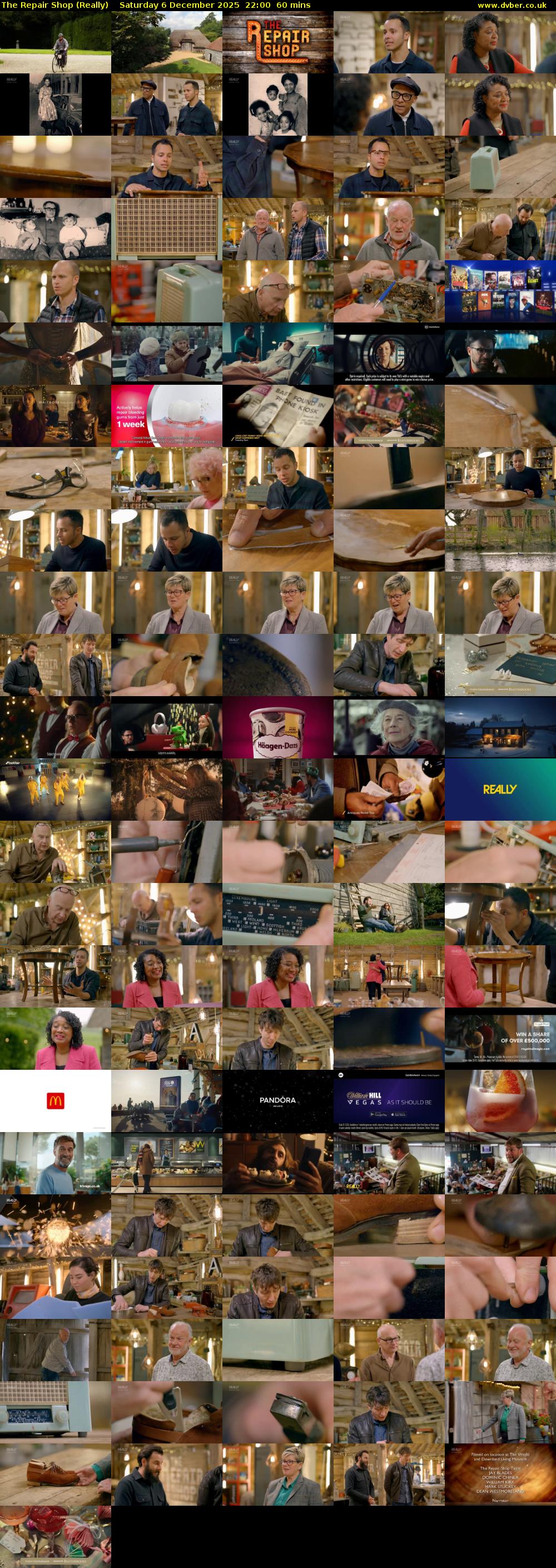 The Repair Shop (Really) Saturday 6 December 2025 22:00 - 23:00