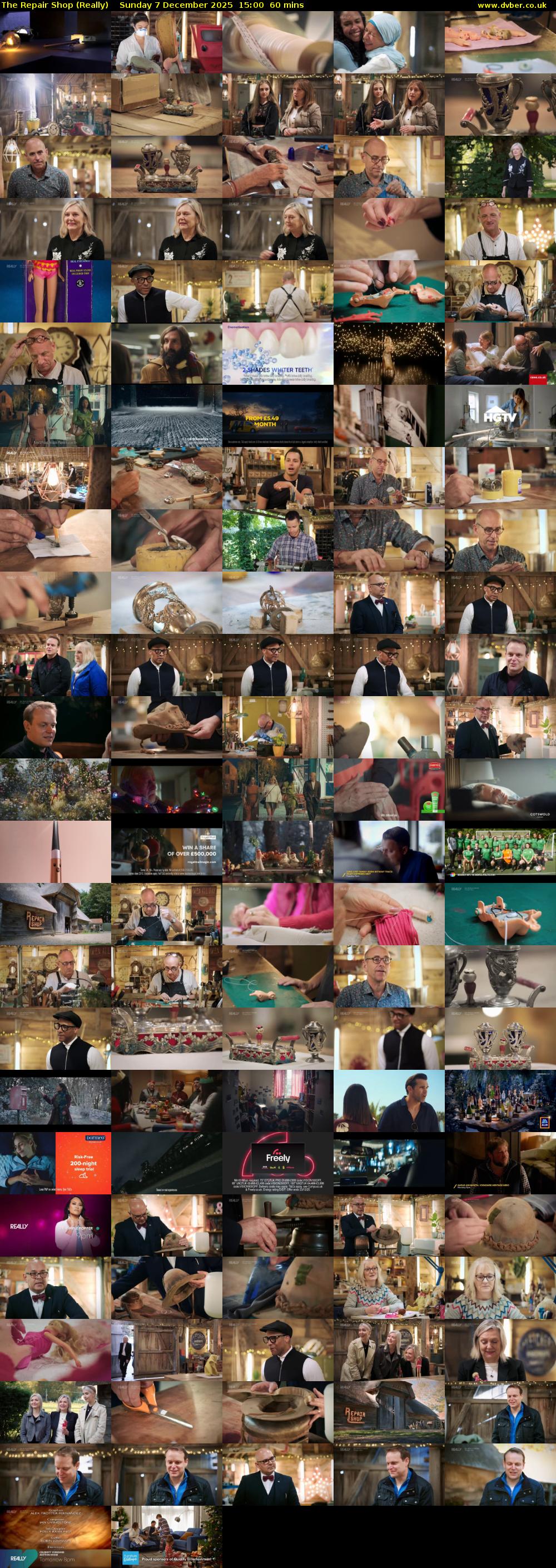 The Repair Shop (Really) Sunday 7 December 2025 15:00 - 16:00