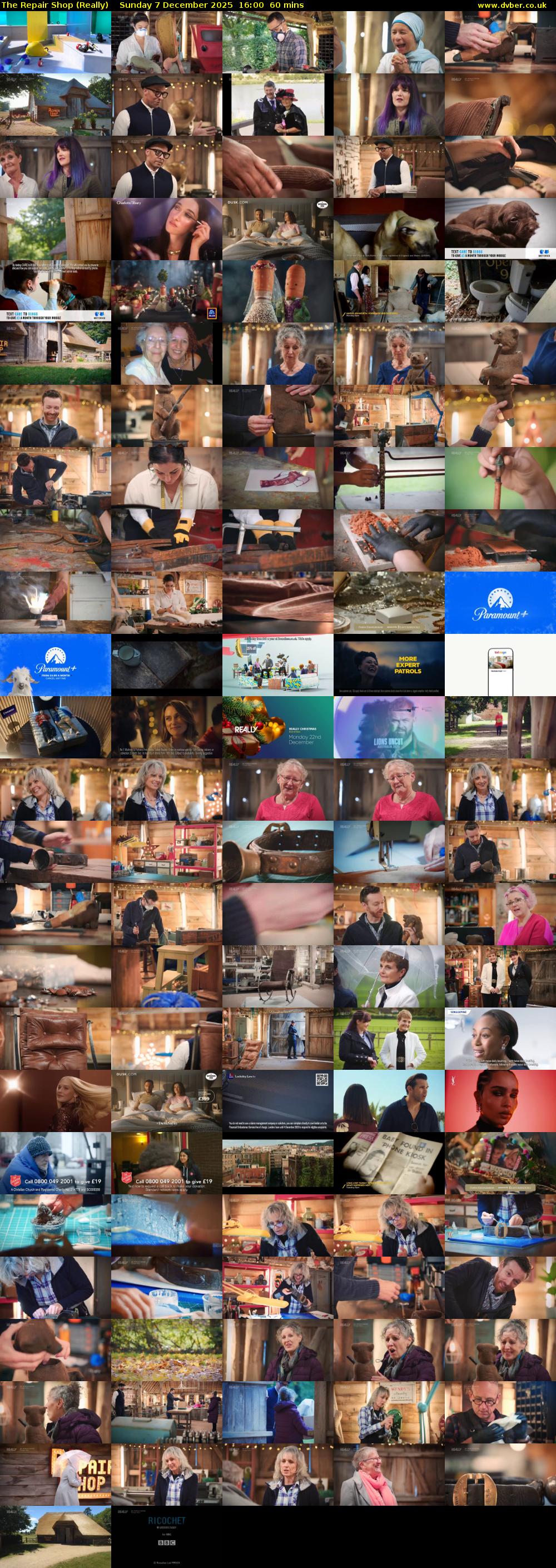 The Repair Shop (Really) Sunday 7 December 2025 16:00 - 17:00