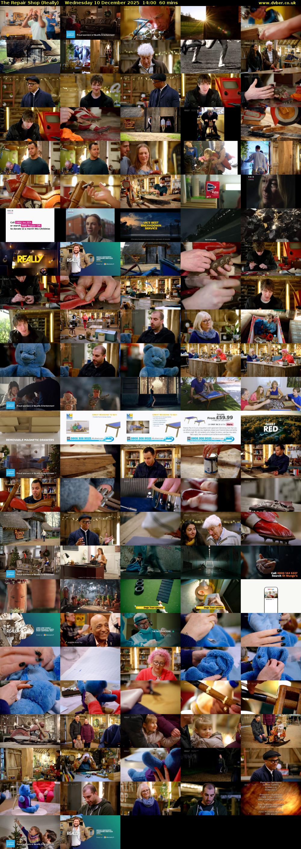 The Repair Shop (Really) Wednesday 10 December 2025 14:00 - 15:00