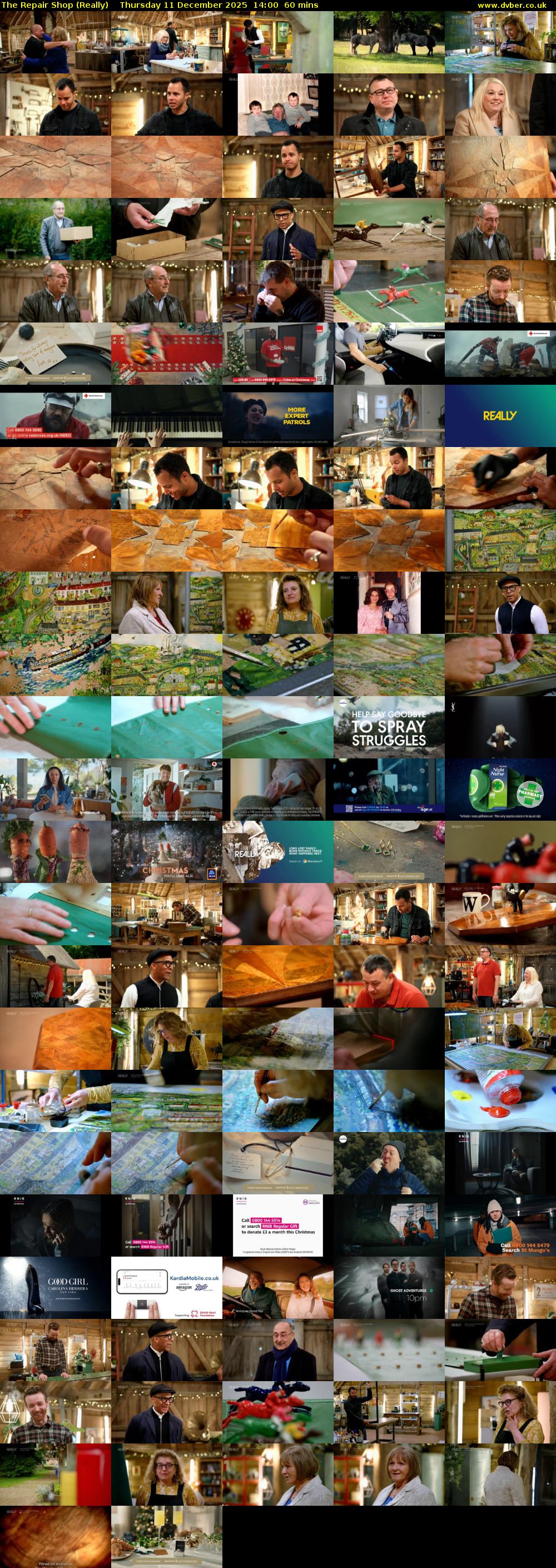 The Repair Shop (Really) Thursday 11 December 2025 14:00 - 15:00