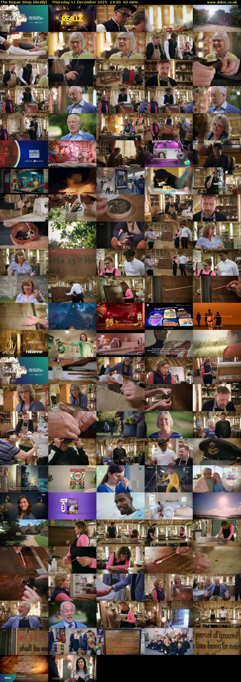 The Repair Shop (Really) Thursday 11 December 2025 23:00 - 00:00