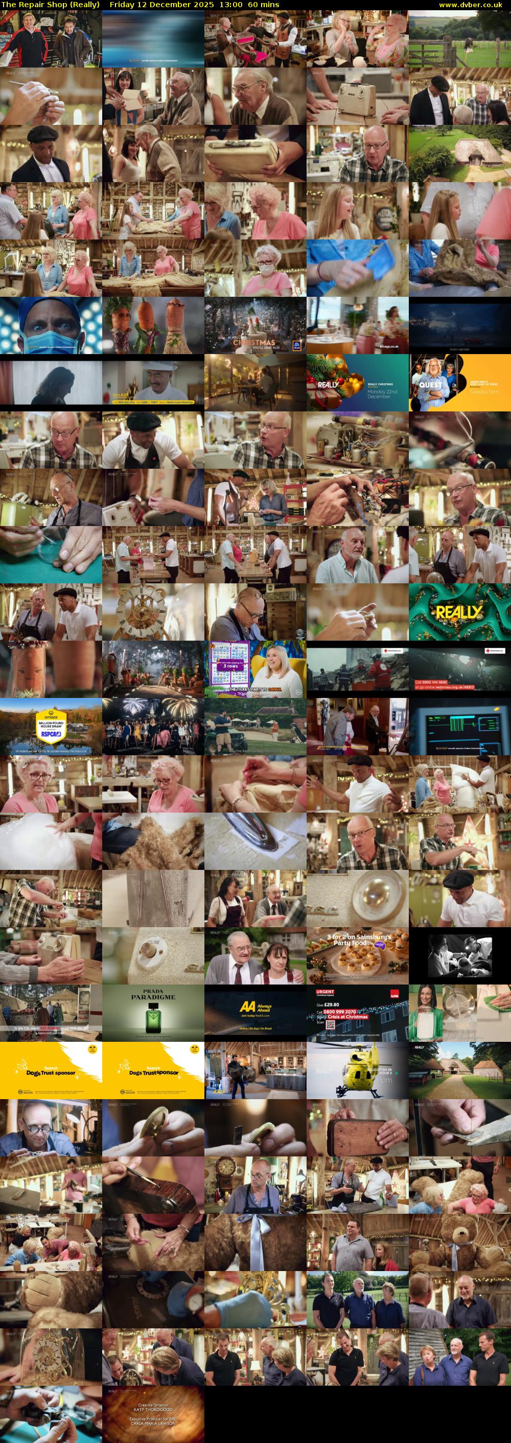 The Repair Shop (Really) Friday 12 December 2025 13:00 - 14:00