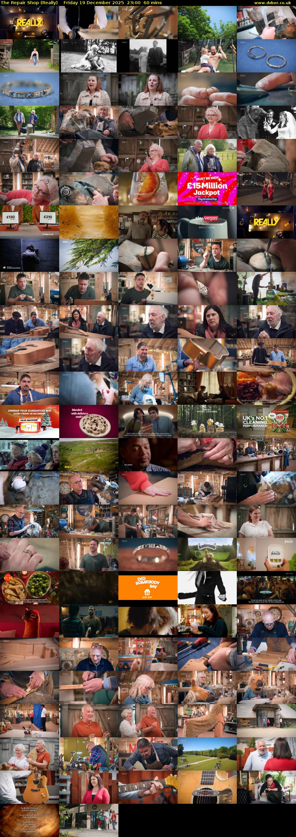 The Repair Shop (Really) Friday 19 December 2025 23:00 - 00:00