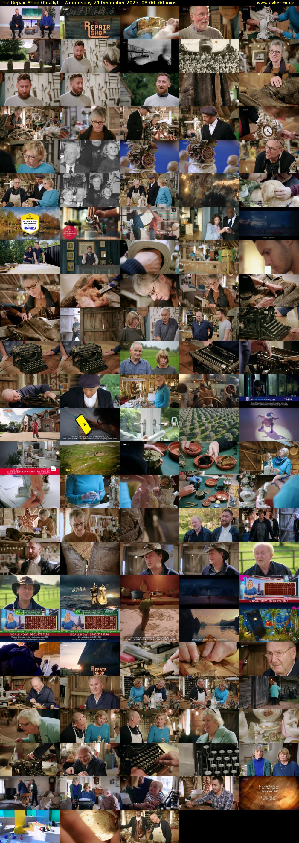 The Repair Shop (Really) Wednesday 24 December 2025 08:00 - 09:00