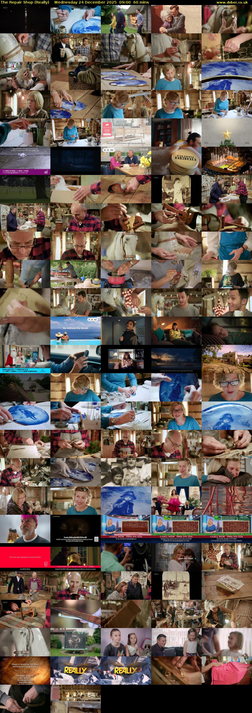 The Repair Shop (Really) Wednesday 24 December 2025 09:00 - 10:00