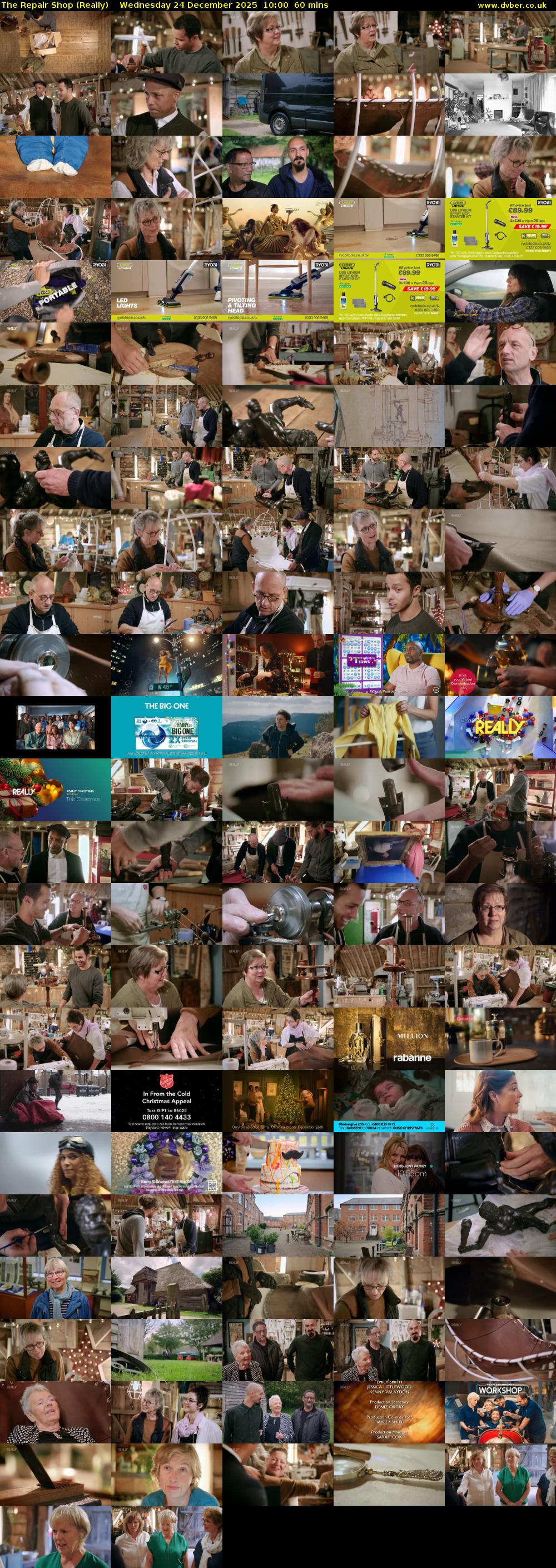 The Repair Shop (Really) Wednesday 24 December 2025 10:00 - 11:00