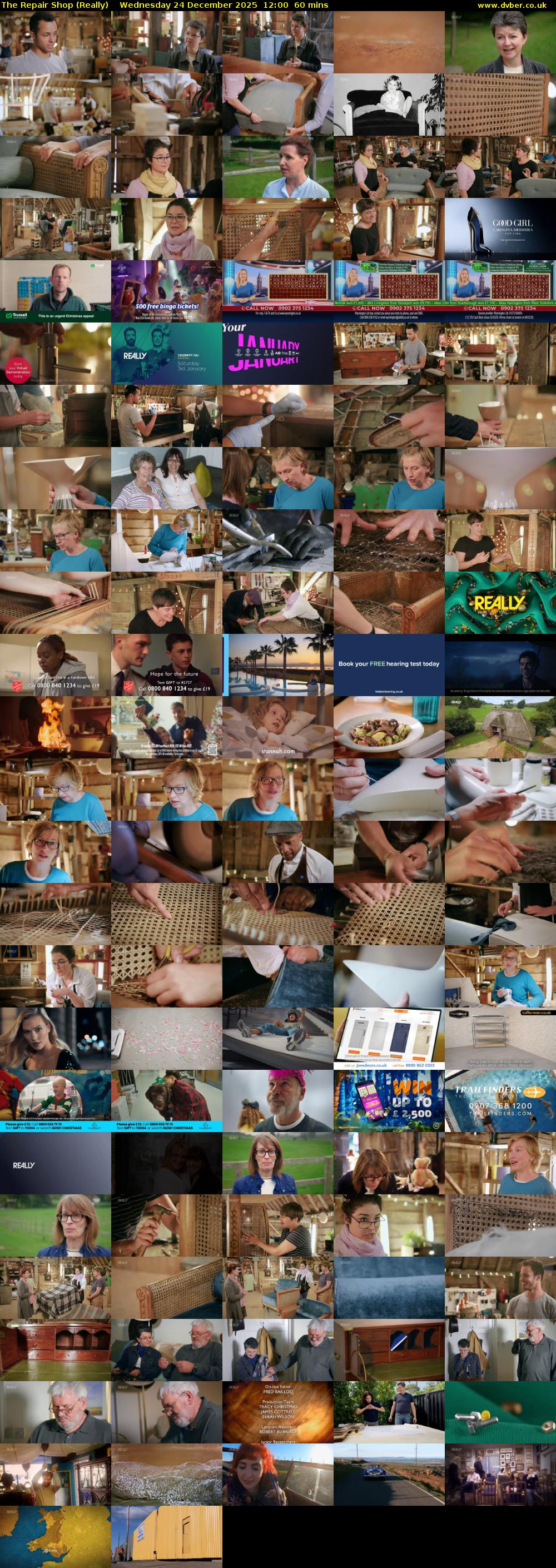 The Repair Shop (Really) Wednesday 24 December 2025 12:00 - 13:00
