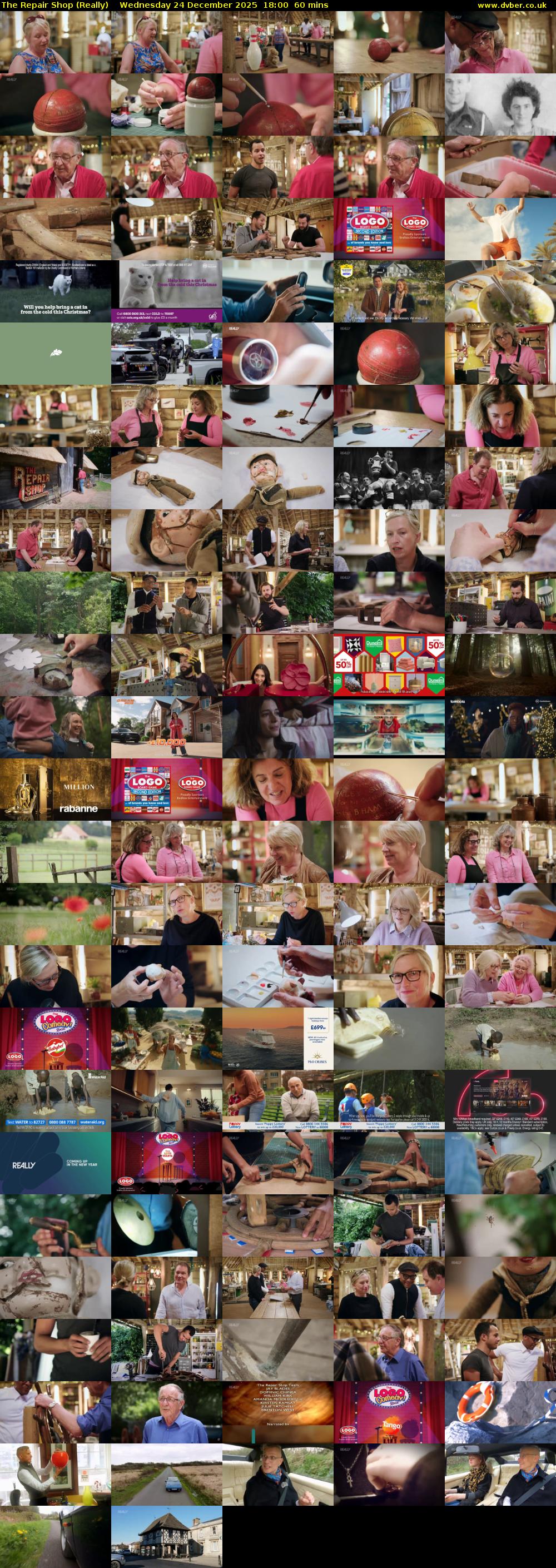 The Repair Shop (Really) Wednesday 24 December 2025 18:00 - 19:00