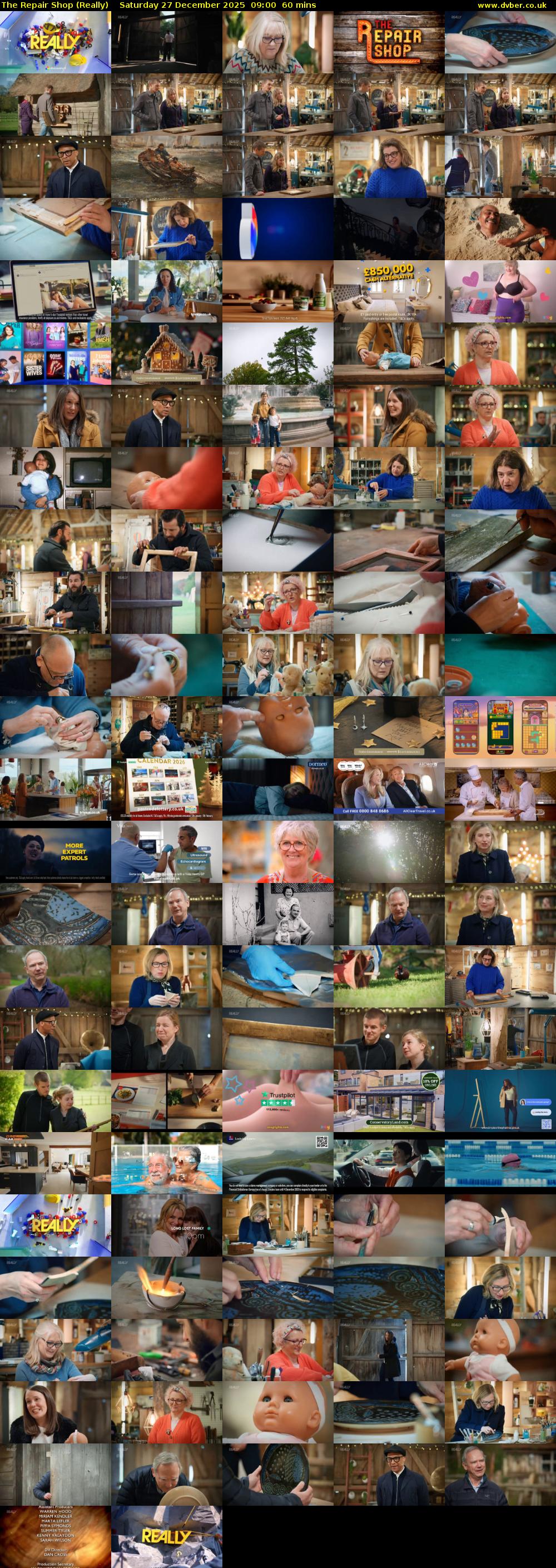 The Repair Shop (Really) Saturday 27 December 2025 09:00 - 10:00