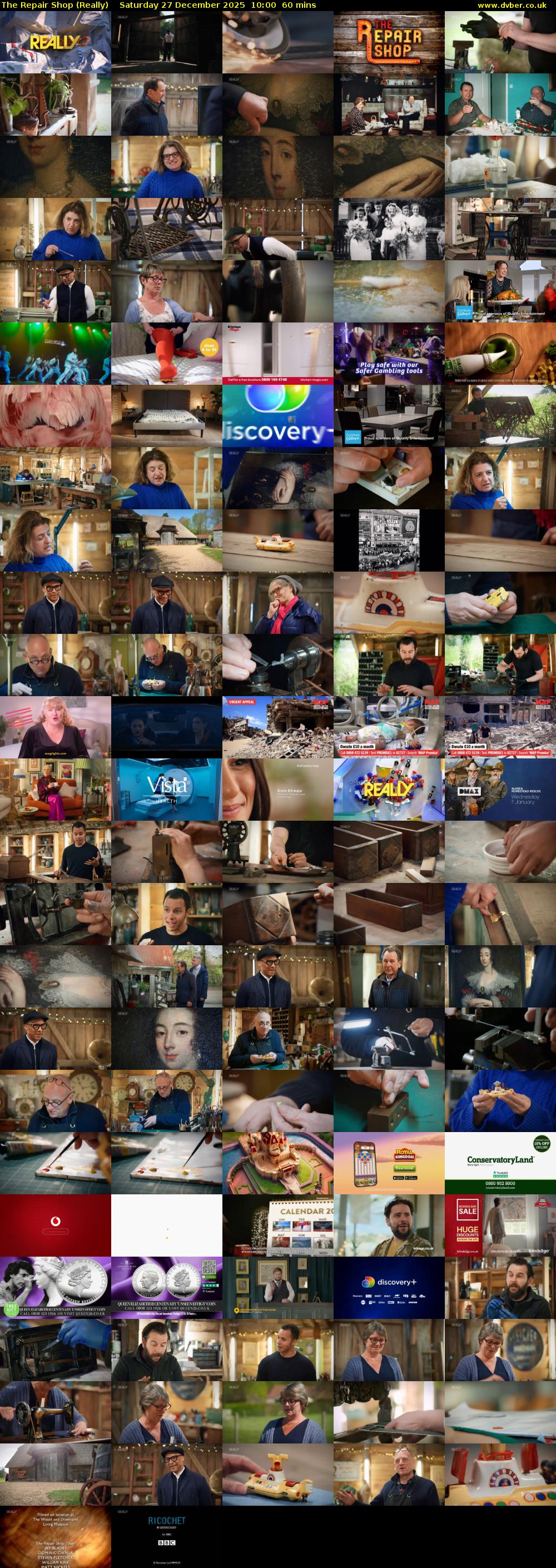 The Repair Shop (Really) Saturday 27 December 2025 10:00 - 11:00