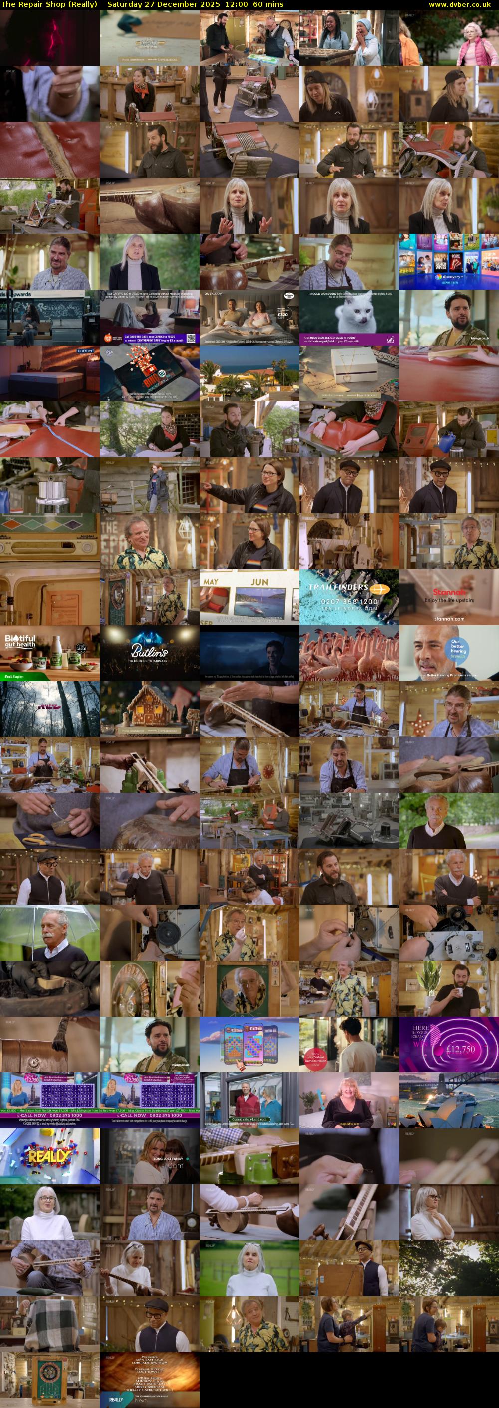 The Repair Shop (Really) Saturday 27 December 2025 12:00 - 13:00