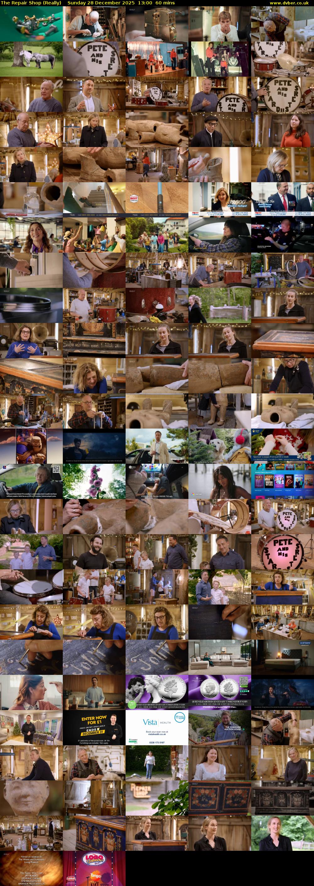 The Repair Shop (Really) Sunday 28 December 2025 13:00 - 14:00