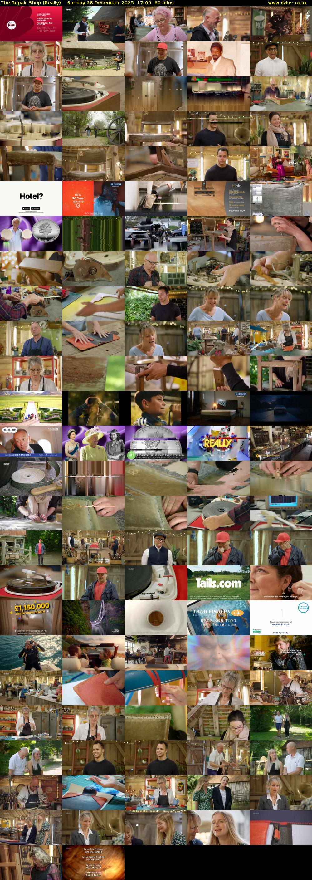 The Repair Shop (Really) Sunday 28 December 2025 17:00 - 18:00