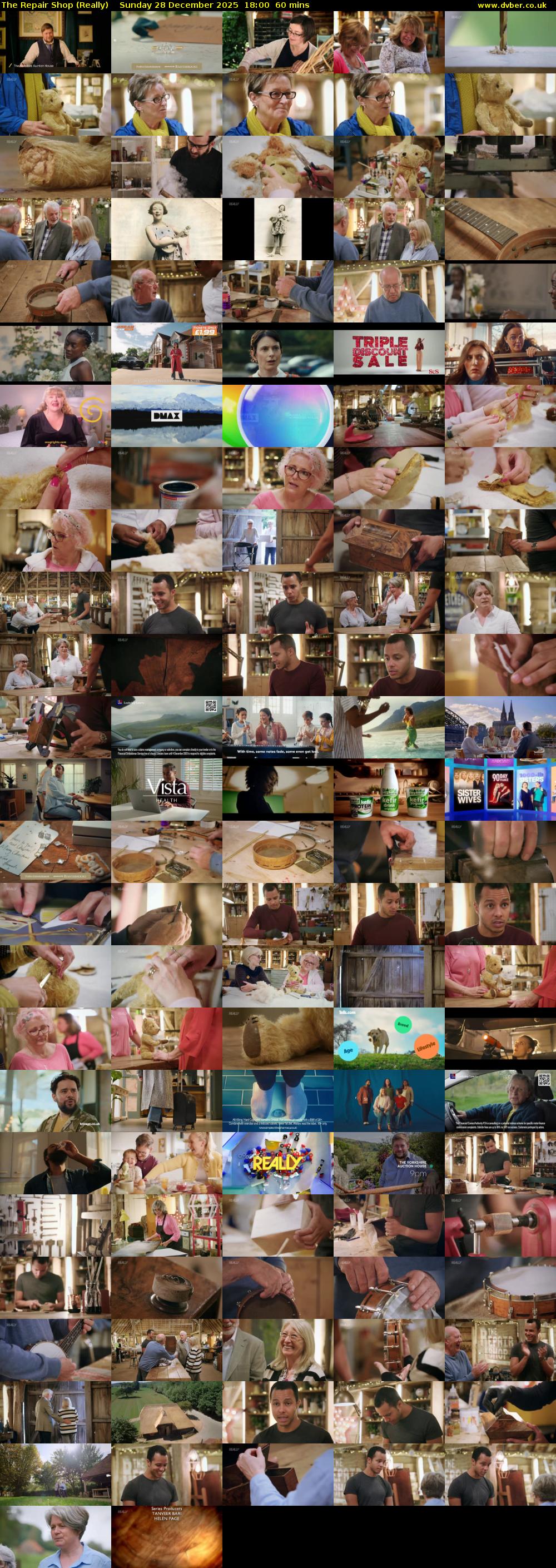 The Repair Shop (Really) Sunday 28 December 2025 18:00 - 19:00