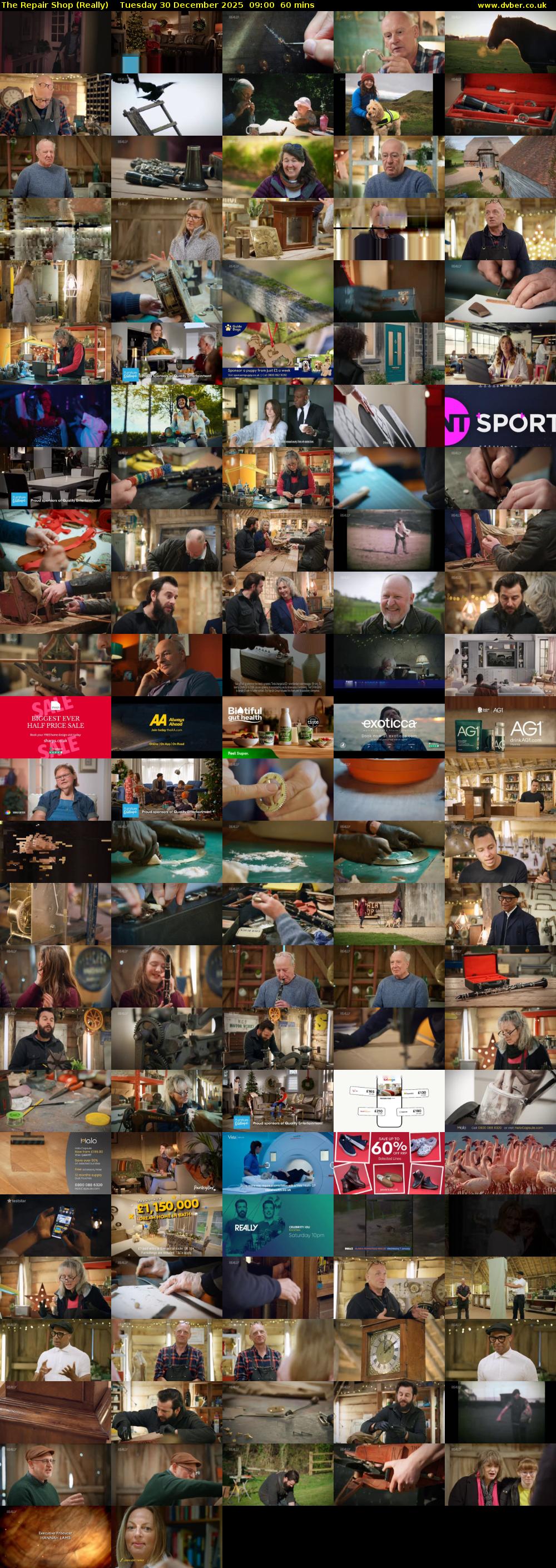 The Repair Shop (Really) Tuesday 30 December 2025 09:00 - 10:00