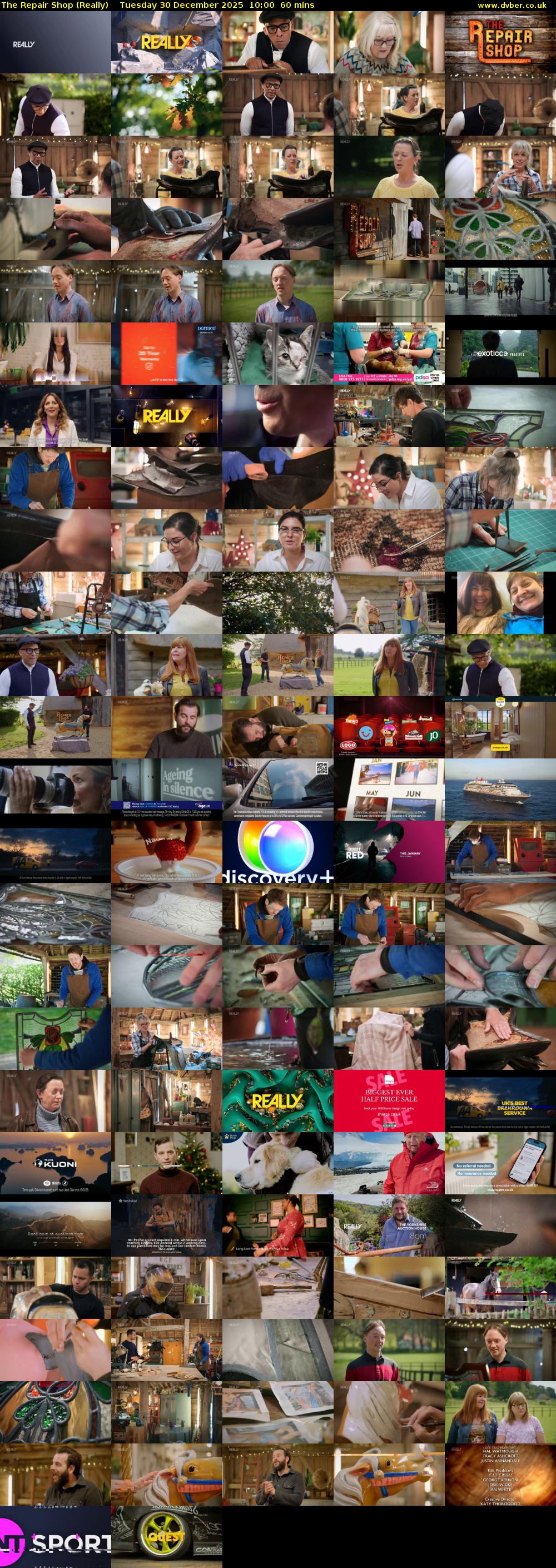 The Repair Shop (Really) Tuesday 30 December 2025 10:00 - 11:00