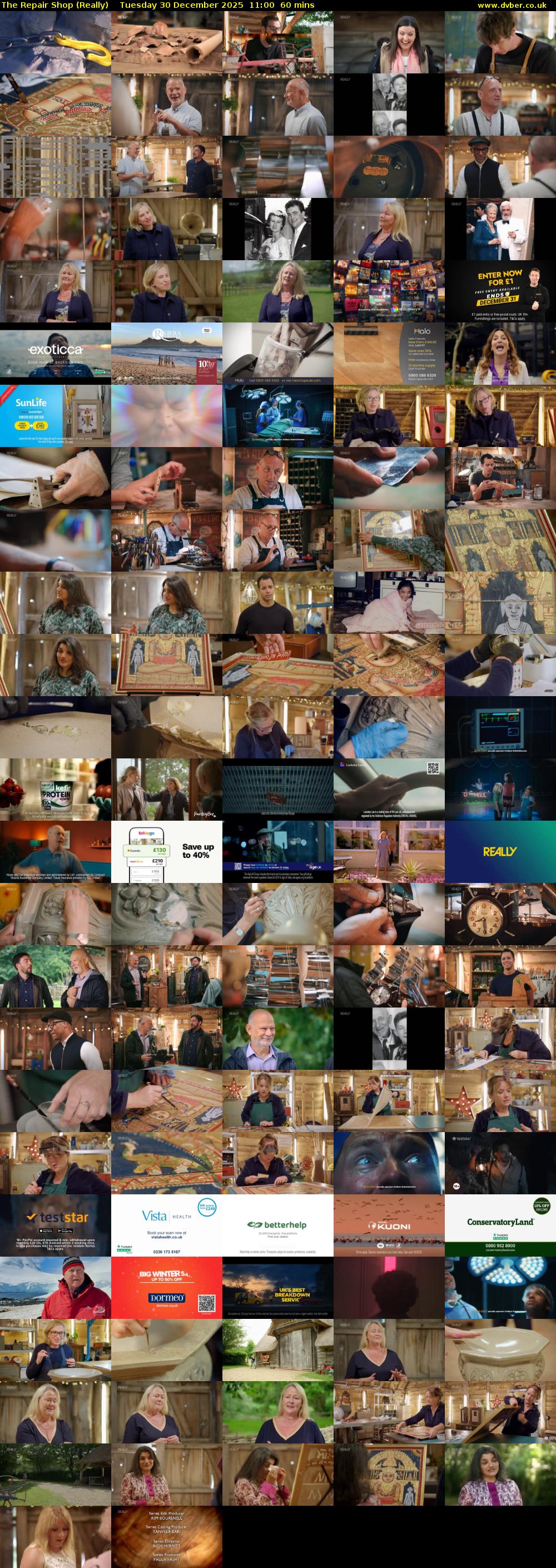 The Repair Shop (Really) Tuesday 30 December 2025 11:00 - 12:00